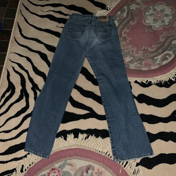 Vintage Y2K Mavi mid rise flare button fly denim jeans 27 - Picture 10 of 10